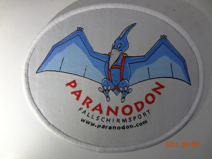 胸章 鎖邊織章 背熱熔膠 魔術貼產品  (6)